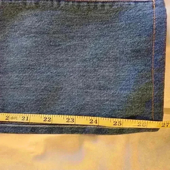 Club Monaco Cropped Fit Denim Pants - Size 33 - Picture 6 of 6